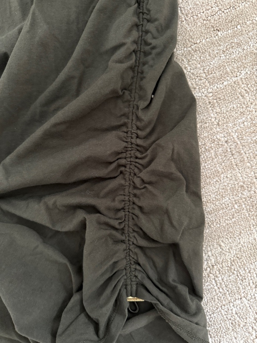 MICHAEL Michael Kors olive knit dress sz L - Picture 4 of 6
